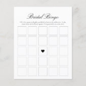 Bridal Bingo Vrijgezellenfeest Flyer (Voorkant)