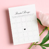 Bridal Bingo Vrijgezellenfeest Flyer