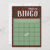 Bridal Bingo Winter Vrijgezellenfeest Game I Kaart (Voorkant)
