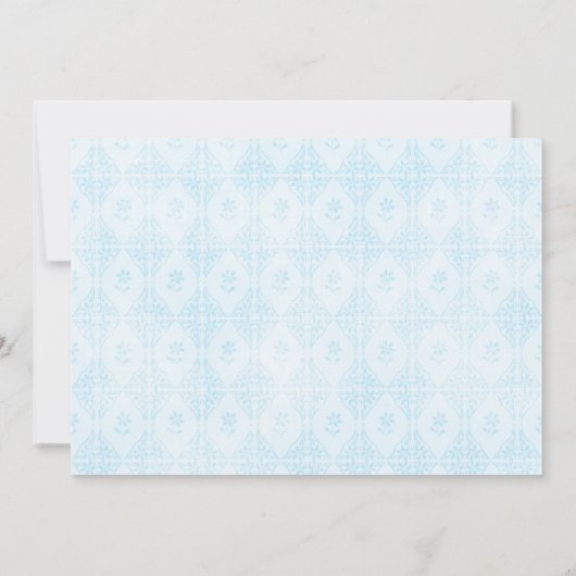 Bridal Bird Cage Wedding Kaart (Achterkant)