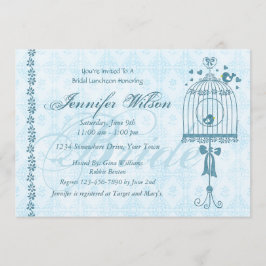 Bridal Birdcage Wedding Shower Kaart