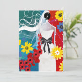 Bridal Bliss Feestdagenkaart (Staand voorkant)