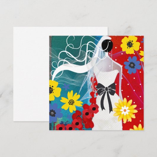 Bridal Bliss Feestdagenkaart (Voorkant / Achterkant)