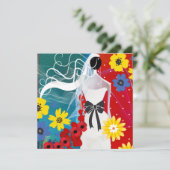 Bridal Bliss Feestdagenkaart (Staand voorkant)