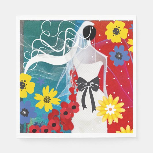 Bridal Bliss Servet (Voorkant)