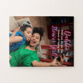 Bridal Bloemenmeisje Voorstel Foto Puzzle Legpuzzel (Horizontaal)