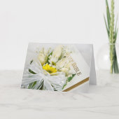 Bridal Bouquet over Bijbel Kaart (Voorkant)