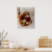 Bridal Bouquet Poster (Keuken)
