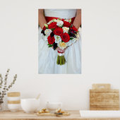 Bridal bouquet poster (Keuken)