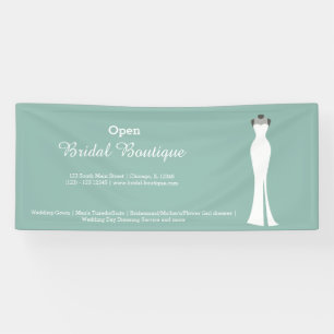 Bridal Boutique - Kies uw achtergrondkleur Spandoek