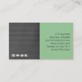 Bridal Boutique Visitekaartjes (Achterkant)