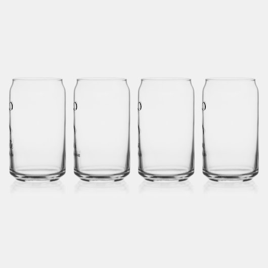 Bridal Bow Simple Bridesmaid Proposal Blikvorm Glas (Links)