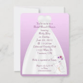 Bridal Breakfast Brunch Kaart (Achterkant)