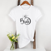 Bridal Bridal Bride Diamond Engaged T-shirt