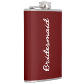 Bridal Bridesmaid Gift Favor Heupfles (Rechts)