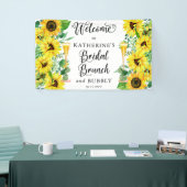 Bridal Brunch & Bubble Shower Boho Sunflower Bann Spandoek (Beurs)