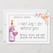 Bridal Brunch Maid of Honor Kaart (Voorkant)