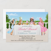Bridal Brunch Party Uitnodiging (Voorkant / Achterkant)