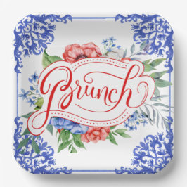 Bridal Brunch | Shower Papieren Bordje