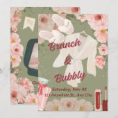 Bridal Brunch Uitnodiging (Voorkant / Achterkant)