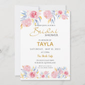 Bridal Brunch Uitnodiging tot bruiloft (Voorkant)