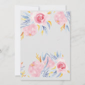 Bridal Brunch Uitnodiging tot bruiloft (Achterkant)