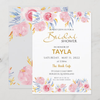 Bridal Brunch Uitnodiging tot bruiloft