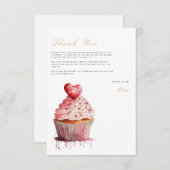 Bridal Brunch Vrijgezellenfeest Dank u kaart (Voorkant / Achterkant)