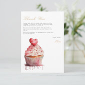 Bridal Brunch Vrijgezellenfeest Dank u kaart (Staand voorkant)