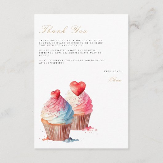 Bridal Brunch Vrijgezellenfeest Dank u kaart (Voorkant)