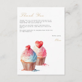 Bridal Brunch Vrijgezellenfeest Dank u kaart