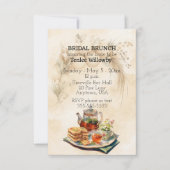 Bridal Brunch Wedding Shower Invitation Kaart (Voorkant)