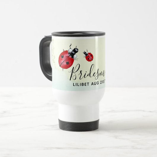 Bridal BUDGET - PARTIJ LADYBUGS Reisbeker (Voorkant links)