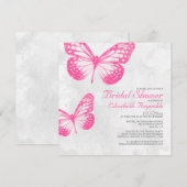 Bridal-buisjes voor vlinders kaart (Voorkant / Achterkant)