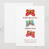 Bridal-buisjes voor vlinders kaart (Voorkant / Achterkant)