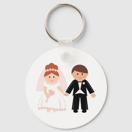 Bridal Couple Sleutelhanger (Voorkant)
