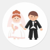 Bridal Couple Stickers (Voorkant)