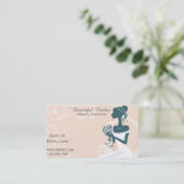 Bridal Couture, Bridal Draag, design voor bruiloft Visitekaartje (Staand voorkant)