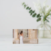 Bridal Couture, Bridal Draag, design voor bruiloft Visitekaartje (Staand voorkant)