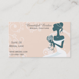Bridal Couture, Bridal Draag, design voor weddensc Visitekaartje