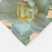 Bridal Crown Daffodil Pattern Cust. Fleece Blanket (Hoek)