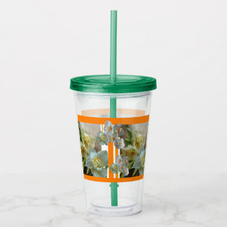 Bridal Crown Daffodils Design Acryltumbler Acryl Drinkbeker