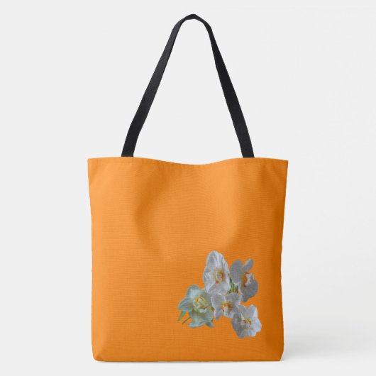 Bridal Crown Daffodils Pattern Canvas tas (Achterkant)