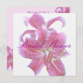 Bridal de Uitnodiging-Stargazers-2 Transp van de S Kaart (Voorkant / Achterkant)