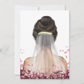 Bridal douchecaart