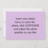 Bridal doucheuitnodiging, voeg je foto toe kaart (Achterkant)