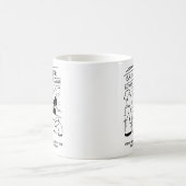 Bridal Draag het excuus van Winkelassistent Koffiemok (Center)