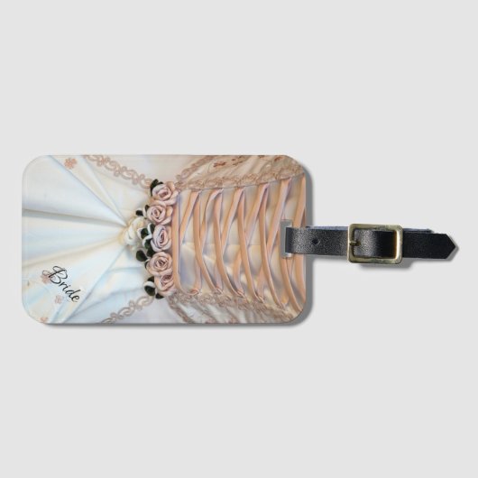 Bridal Dress Bagagelabel (Voorkant (horizontaal))