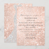 Bridal Dress Roos VIP Blush Roos Diamond Kaart (Voorkant / Achterkant)