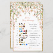 Bridal Emoji Pictionary Answers African American A (Voorkant / Achterkant)